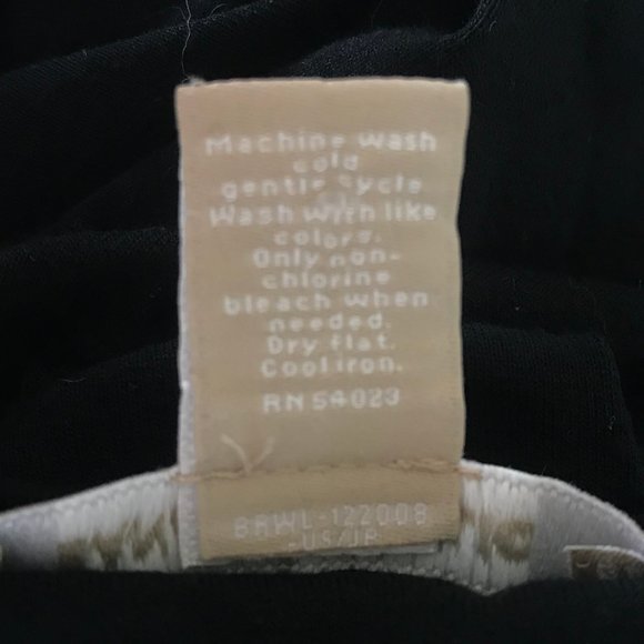 Banana Republic Long-Sleeve Black Wrap Dress [P] - Picture 6 of 6